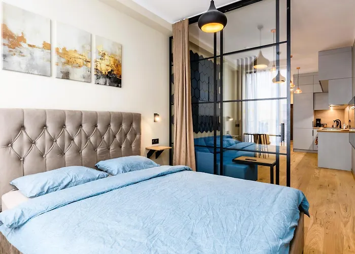 公寓 Main Street Lounge - Terrace, Free P, Self Check-in *