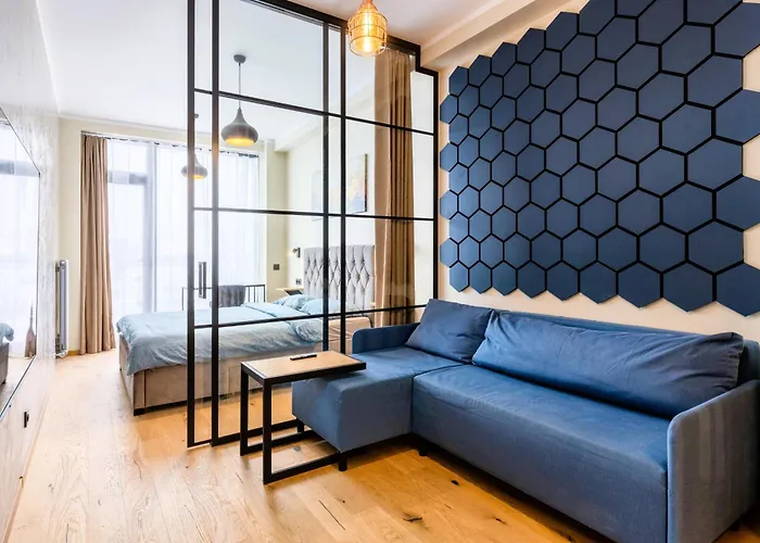 公寓 Main Street Lounge - Terrace, Free P, Self Check-in *