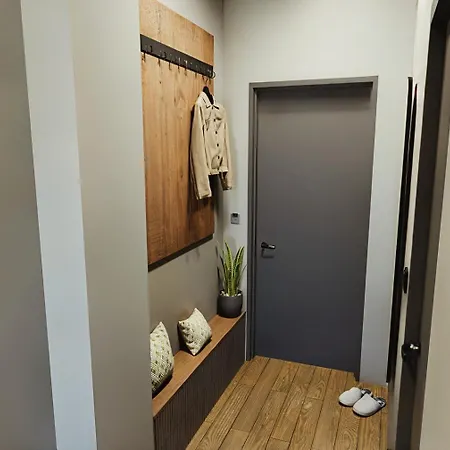 Main Street Lounge - Terrace, Free P, Self Check-in Апартаменты Рига